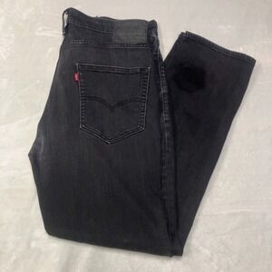 Levis Commuter Pants Mens‎ 36x32 Black Stretch Cycling Travel 3M Reflective